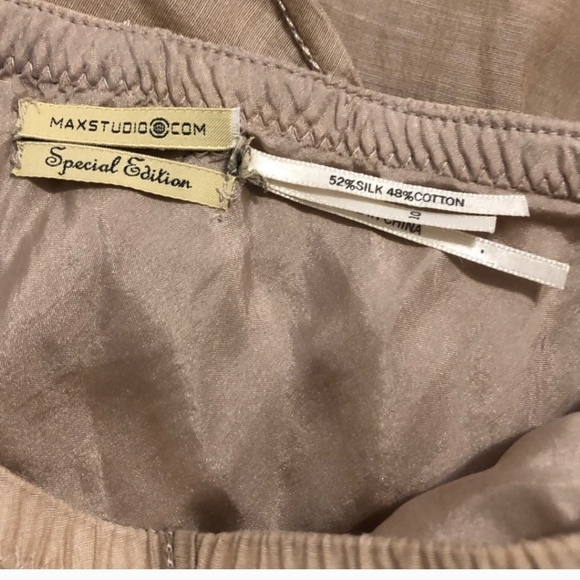 MAXSTUDIO silk stunning detailed lined skirt 10 - Picture 2 of 5